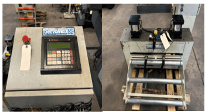 CWP Servo Feed, Model SMX24SE, S/N C15831-1, 24" Max Stock Width, STK# 1689