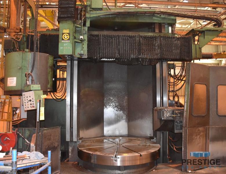 84" Giddings & Lewis, Ram W/12 ATC, 96" Swing. 84" U/R, Threading, Probe, 800M, 1988 #30174