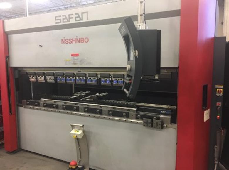 55 TON X 99.5" SAFAN SMK-K 50-2550-T3 SERVO DRIVEN PRESS BRAKE
MFG:2001