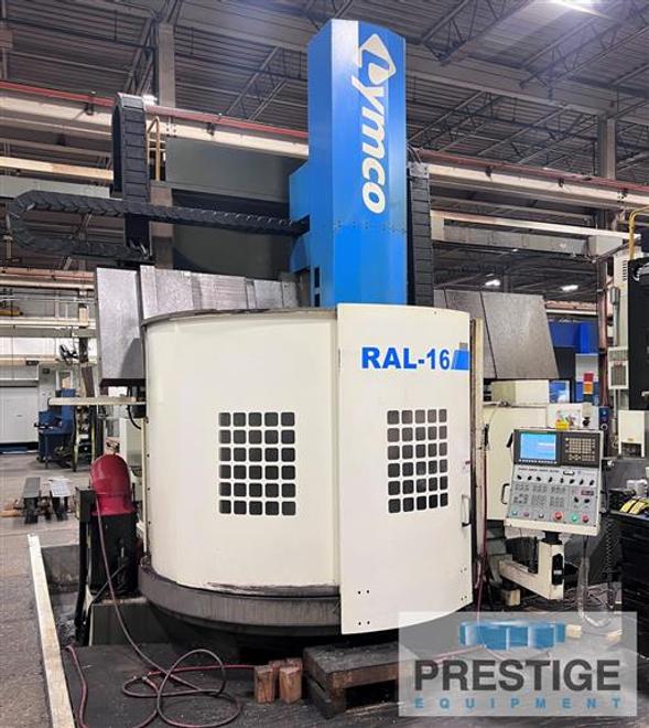 Lymco RAL-16, 63" Chuck, 78" Swing, 1-250 RPM, Octagonal Ram, 12 ATC, Fanuc 0i-TD CNC, 60 HP, 2012, #32460