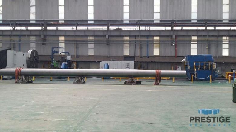 152" x 787" SMG Heavy Duty CNC,  118" Over Carriage, 300 Ton Cap, Siemens 840D, 2007 #30838