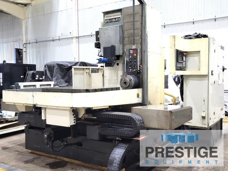 4.3" Toshiba BTD-110H.R13, X-63", Y-49", Tosnuc 999, 44" x 49" B-Axis Table 38 ATC, CTS, Tosnuc 999, 2013, #32885