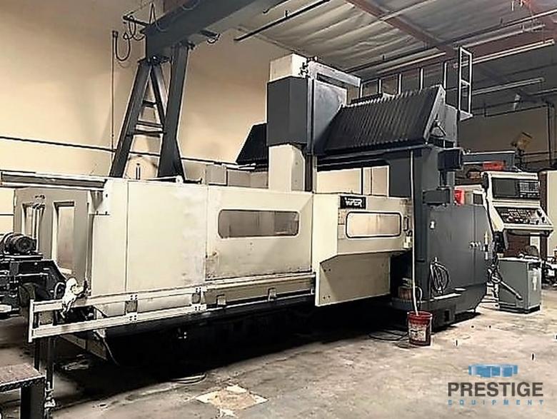 MIGHTY VIPER DZ-3240 , X-120", Y-94.5", Z-42", 125" x 80" Table, CAT #50, 40 ATC M730 CNC Control, 2007, #31342