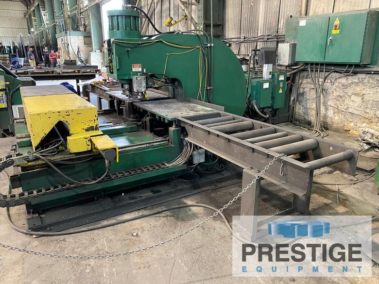 Controlled Automation AT-175 CNC Plate Punch, 30" x 60" travel, 1-1/2" max. plate thickness, 8" x 8" angle, 2009 #32614