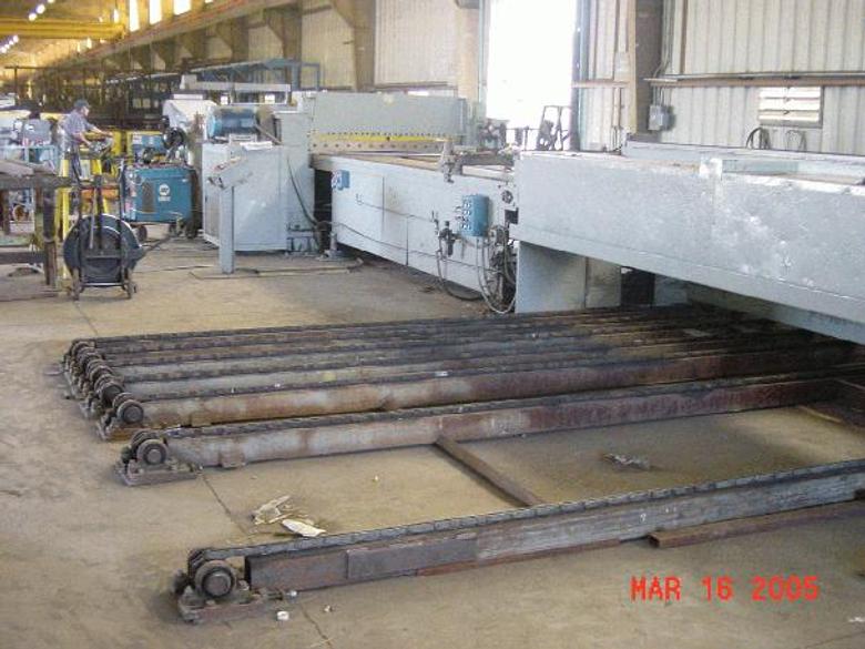 72" X .135" Rowe, 25K Uncoiler, Complete Line