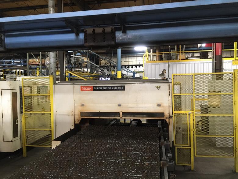 2007 Mazak STX510 Mark-II, 5x10, 2500 Watt Co2 Laser