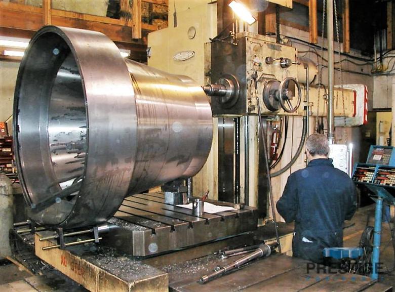 Nomura B100SR, 4" Spindle, X-59", Y-49", Z-20", W-60", 1200 RPM, Pendant Control, #30666