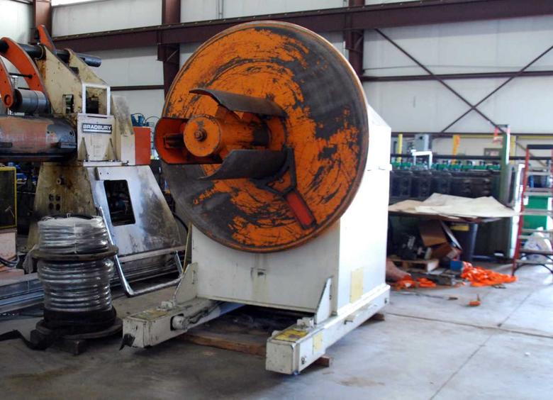 30,000 Lb. x 36″ SESCO Coil Reel and Car