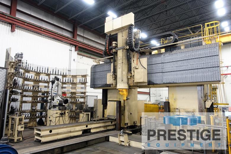 Ingersoll 5-Axis Bridge Mill, ATC, AAC, Pallet Shuttle, X-393", 98" x 196" Pallets,  Siemens 840D, 2007, #32608