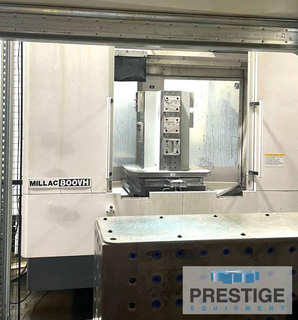 Okuma 800VH, 5-Axis, Okuma OSP200M CNC, X-40", Y-40", Z-40", 32" x 32" 2APC, 80 ATC, 10K RPM, TSC, #43550