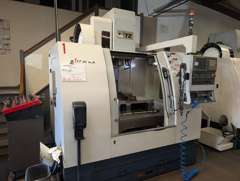 Litz Hi-Tech CV-1000 CNC Vertical Machining Center, 2007