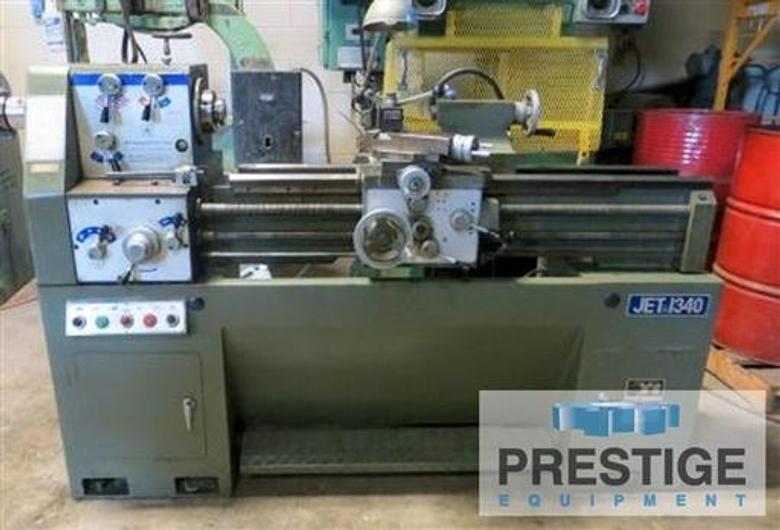Jet 1340, 13" Swing, 40" C.C, 8" Gap, 1200 RPM, 1.375" Spindle Bore, 2HP, #43134