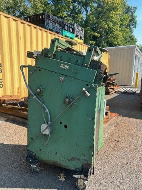 Rowe 15" Wide Motorized Straightener, Model B-15, S/N 8981, .150" Max Thickness, STK# 1560