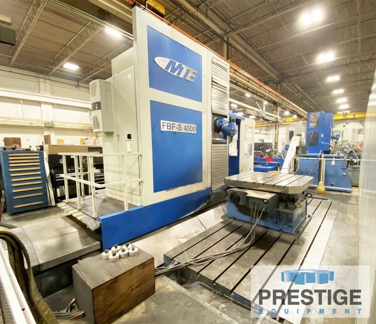 MTE FBF-S 4000 CNC Universal Mil, X-157", Y-78", Z- 47", 4000 RPM, 2-Axis Head, Heidenhain 530 CNC, #30656