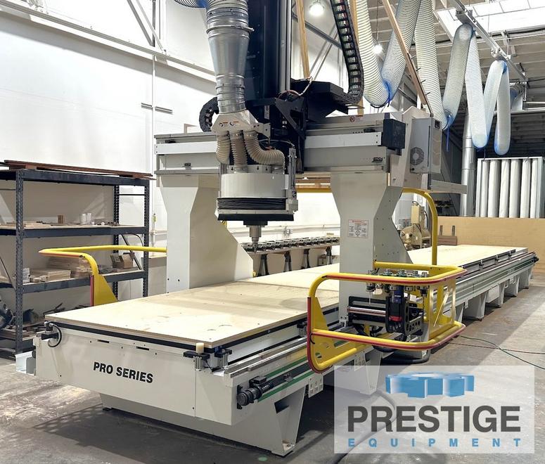 Onsrud 5-Axis Router, 60" x 408" Tbl, 28" Z-Axis, 24k RPM Spdl, Vacuum Tbl, 24 HP, 12-ATC, Fanuc 31i-B5 CNC, 2022, #43875