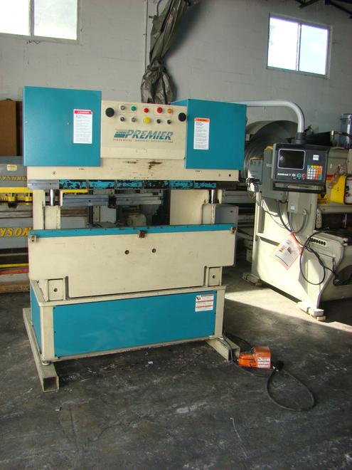 35 Ton Premier #535-2, 5' OA, 42" BH, 5" Str, Hurco 2-Axis BG, 1997 (6931)