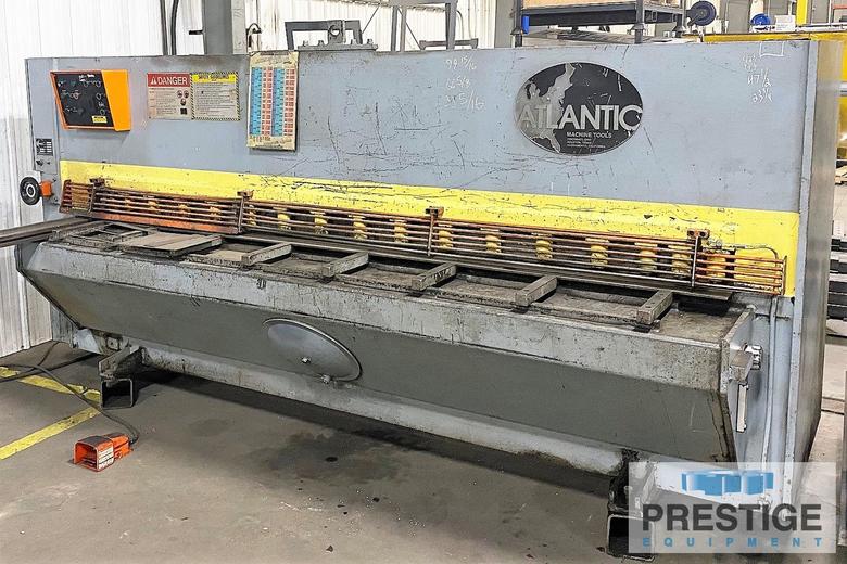 Atlantic TS3006, .25" x 122" Cap., 10 - 25  SPM, 29" BG, 31" Work Height, 40" Squaring Arm, 15 HP, #32270