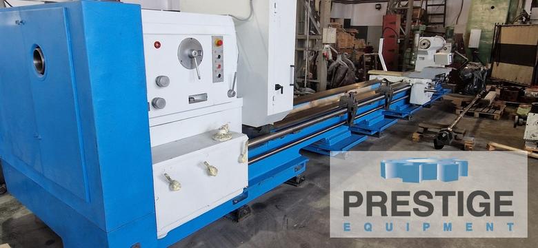 Poreba TR 135/6M,  53" x 236" 33,000 Lb. Capacity, 500 RPM, DRO, 54 HP, 2-Steadyy Rest, New Electrics 2023, #43343