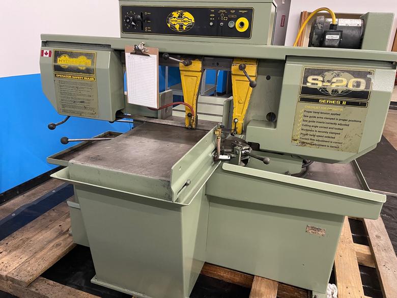 IN PROCESS - EXPECTED FINISH END OF SEPTEMBER
S-20 manual  mitering horizontal pivot band saw