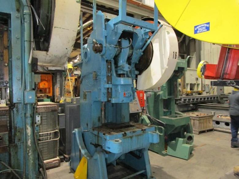 Reconditioned Minster 60 Ton OBI Power Press, S/N 16F-4705, 4" Stroke, STK# 1348