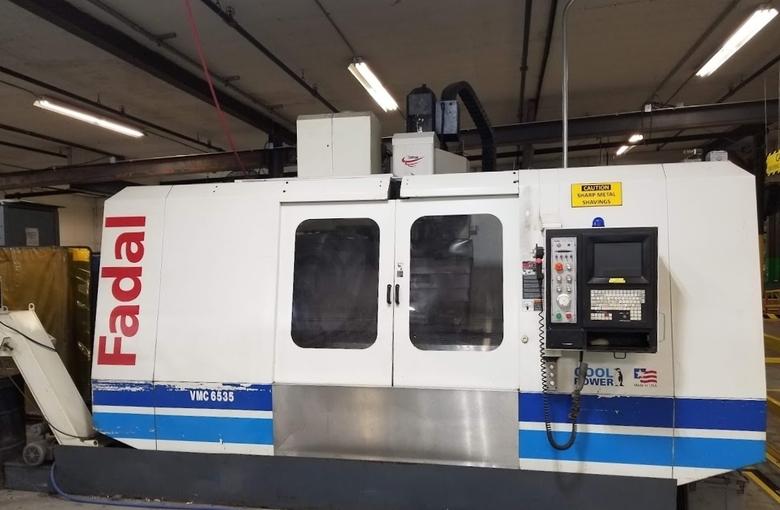 FADAL VERTICAL MACHINING CENTER, MODEL VMC-6535-50, NEW 2002