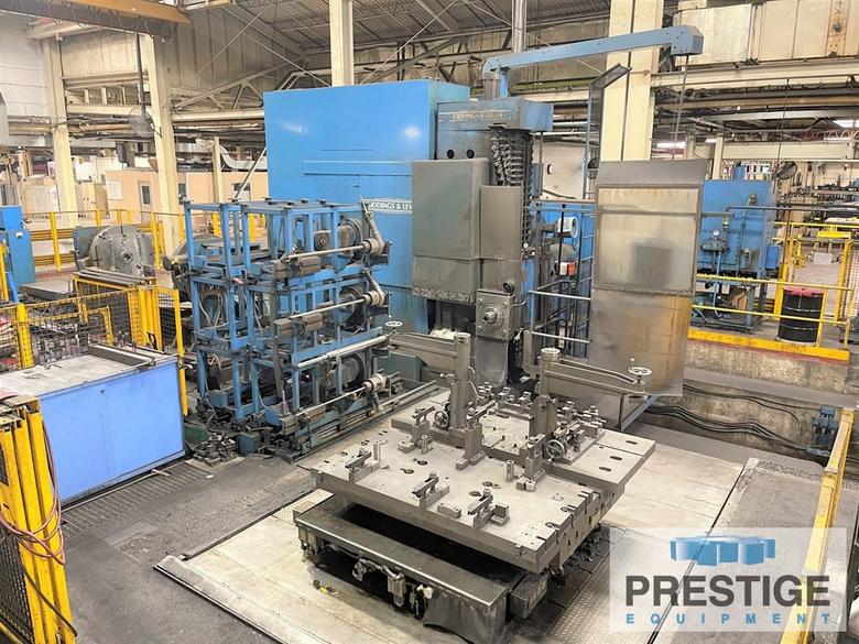 6" Giddings & Lewis MC-60FCX, 124 ATC, X-432", Y-79", Z-36", 2500 RPM, TSC, 40 HP, Chip Conv., G & L 8000M-B CNC, #31886