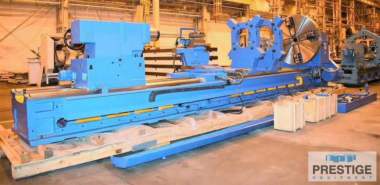 72" x 236" Tru Turn, 1840/6M, 57" Over C/S, 315 RPM, Inch/Metric Threading ,Steady Rests, 40 HP, NEW, #32471