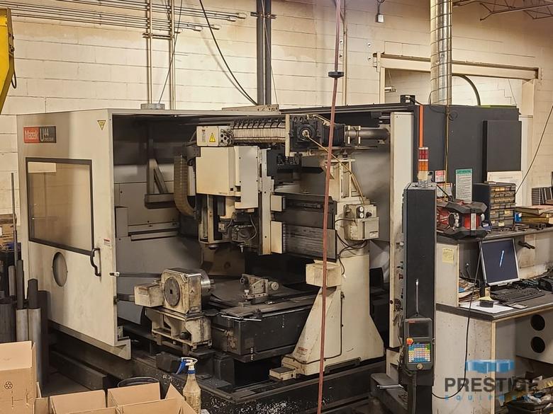 2500 Watt Mazak  Space Gear U44, 50" x 50", Mazak/Fanuc L-64 CNC, Rotary Axis, New 2007, #31335