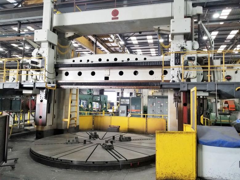 196" Skoda SK-50A, 203" Swing, 120" Turning Height, 2-Rams, Siemens 828D CNC, 134 HP, #30228