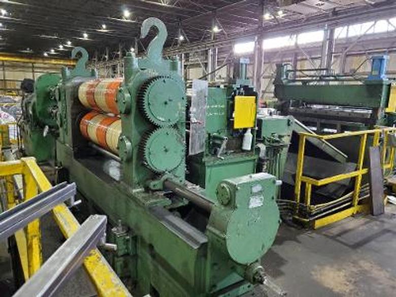 52" x .250" x 40,000Lb Loopco Loop Slitting Line