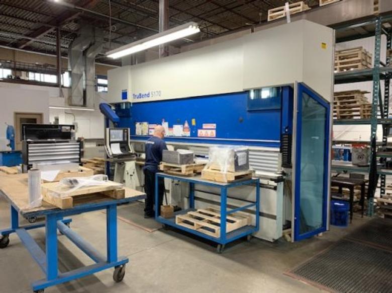187 TON X 167" TRUMPF 5170S CNC PRESS BRAKE
MFG:2007