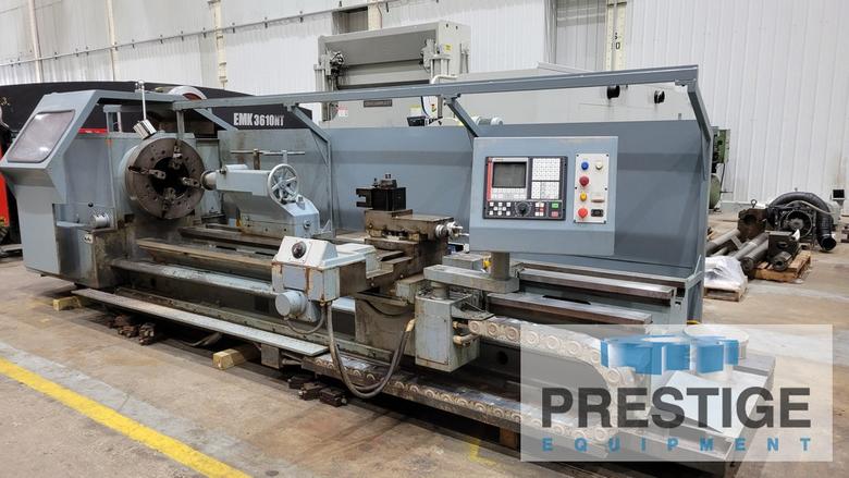 Binns & Berry Data 90-850, 33.46" x 118" ,14.5" Spindle Hole, Fagor CNC, 28" Front & Rear Chucks, Tailstock, #43196