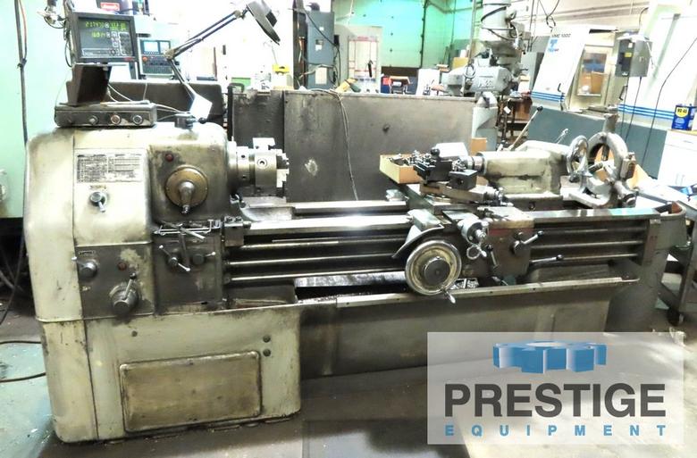 Dong Yang 18" x 60" Lathe, 10" 3-Jaw Chuck, Newall Digital Readouts, Inch & Metric Threading, Steady Rest, #32968