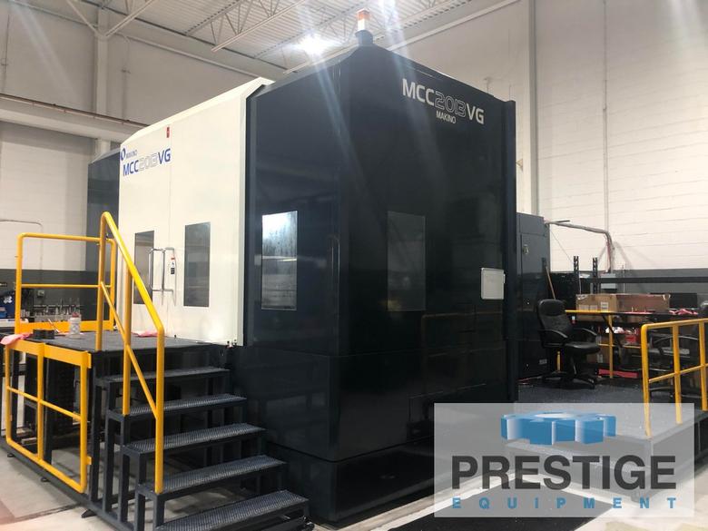 Makino MCC2013VG, X-78", Y-51", Z-51", 49" x 49" B-Axis R.Tab, 12K RPM, HSK-100, Makino Pro5 CNC, 2016, #43971