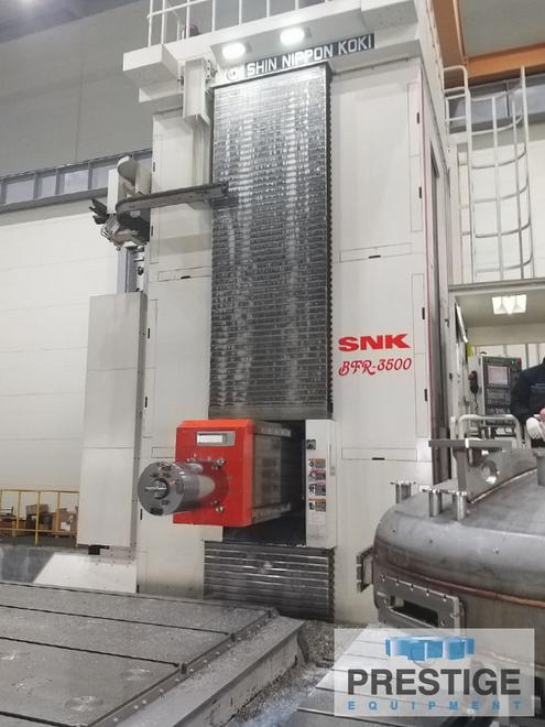 SNK BFR-3500 RAm Type, 60 ATC, X-315", Y-137", Z-64.3", 6000 RPM, Rotary Tbl, 100 HP, Fanuc 31i-B, 2014 #31968
