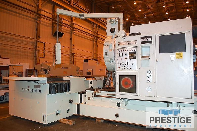 Maag SH450/500S, 206" Max Spur Gear Dia., 69" Table, 138" & 186" Sub Tables, ID Attach., Change Gears, SN 7588, #20852