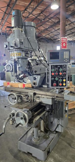 SUPERMAX, #YCM-2GS, #40 horz. spindle & turret head, auto feed, DRO, 1994