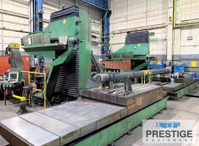 Tarus TPTCGD, Traveling Table, 2" Dia Cap, 84" Str., 60" x 96" Tbl, TPI CNC Control, 2001, (2) Available #24586