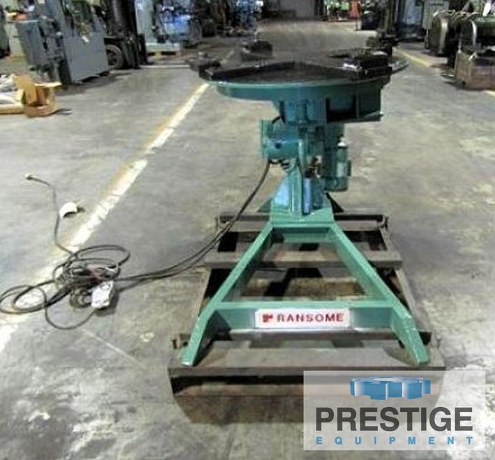 Ransome #1A-10, 1000 Lb. Capacity, 30" Diameter Table, #32860
