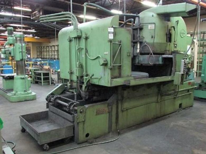 60" Blanchard 32K60, 66" swing, 60" chuck, 24" vertical, 75 HP, #30407