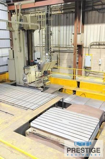 5.12" Toshiba BF130A, X-295", Y-118", 78" x 98" Rotary Table, 5-800 RPM Fanuc 15-M CNC, 1996, #32261
