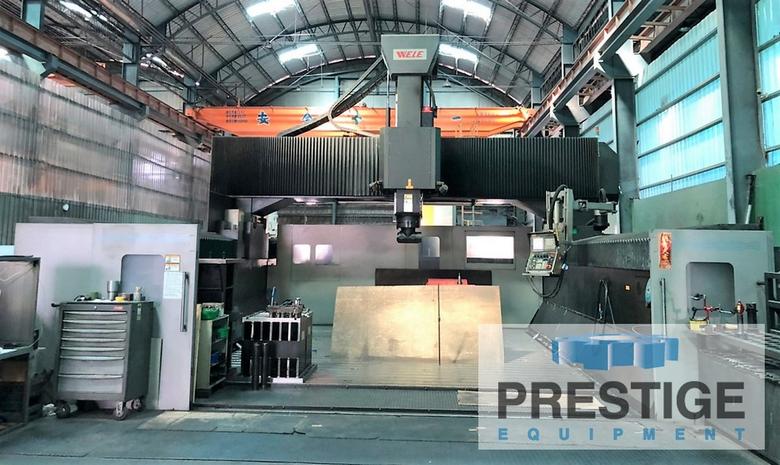 Wele MG-650Z4 5-Face, X-236", Y-196", 228" B/C, Fanuc 31i, 90 ATC, CTS, Rt. Angle and Univ. Heads, 2017, #32625