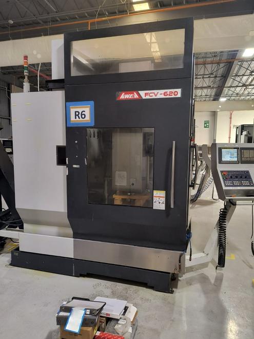 Awea Yama Seiki FCV-620 CNC 4+1 Universal Machining Center, 2017