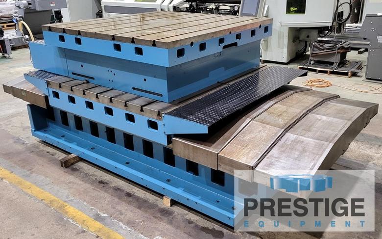 72" x 72" Giddings & Lewis 360P CNC Infeeding, 44,000 lb Cap.,48" Infeed, '01, #19686