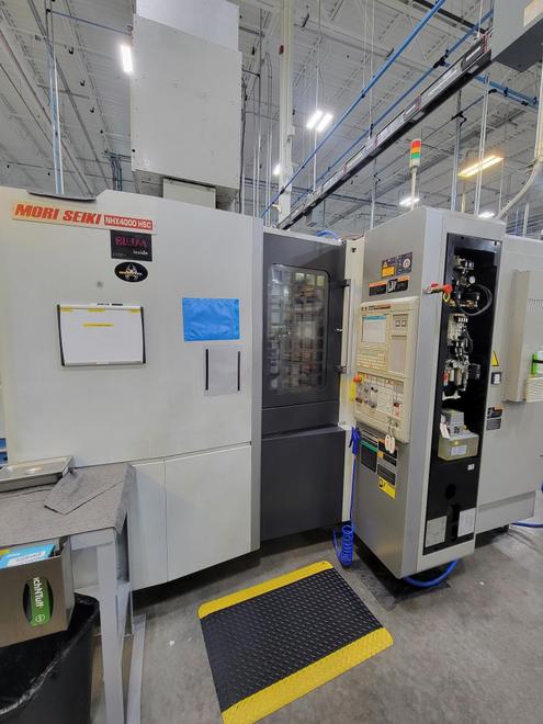 MORI SEIKI NHX 4000 CNC HORIZONTAL MACHINING CENTER NEW: 2012
