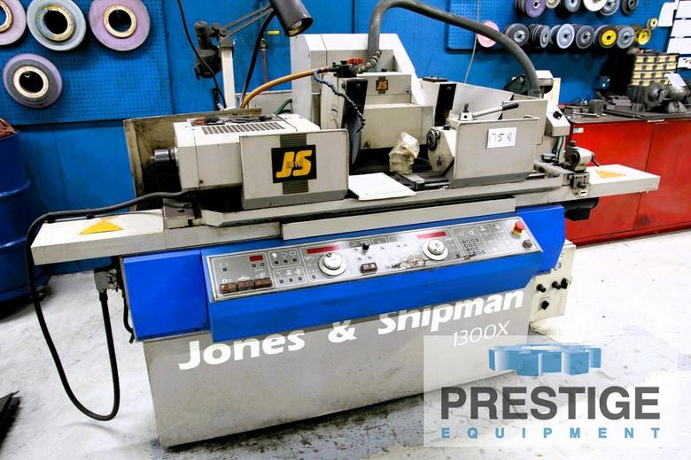 Jones & Shipman 1300X, 12" Swing x 27" Centers, (2) Wheels, Microprocessor Control, 1998 #43695