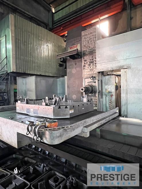 Wele 5" HB1620-130, X-157", Y-82", #50, Fanuc OiMF CNC, 60 ATC, B-Axis Rotary Table, New 2018, #32501