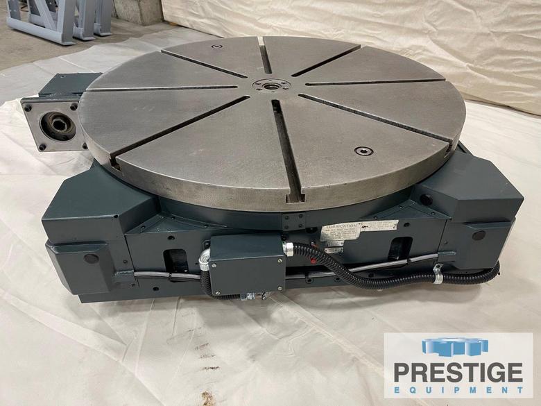 Producto 0140, 42" Dia., .001 Degree Rotation, 32,000 Lbs Weight Cap, Fanuc Red Cap Servos, 2013, #32077