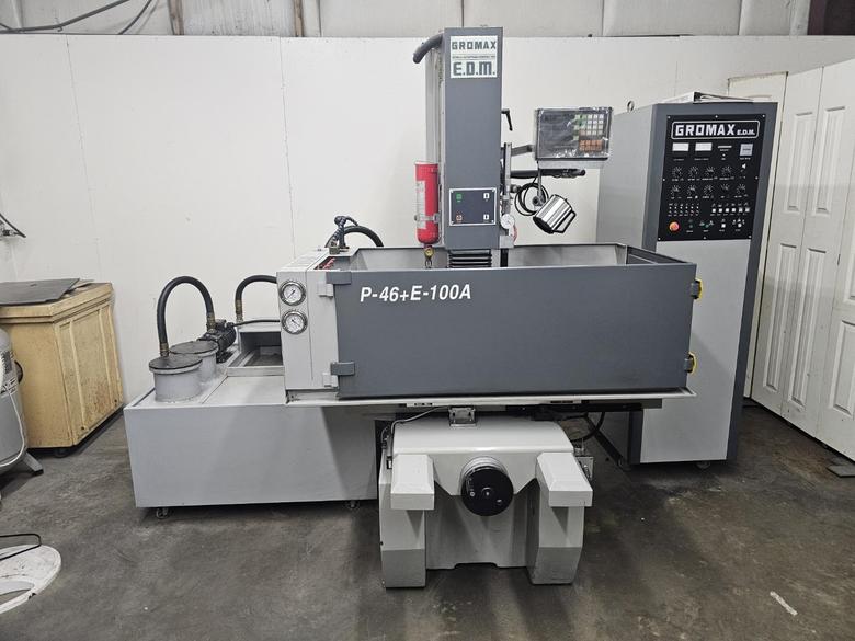 2013 Gromax P46 + E100 Manual Sinker EDM