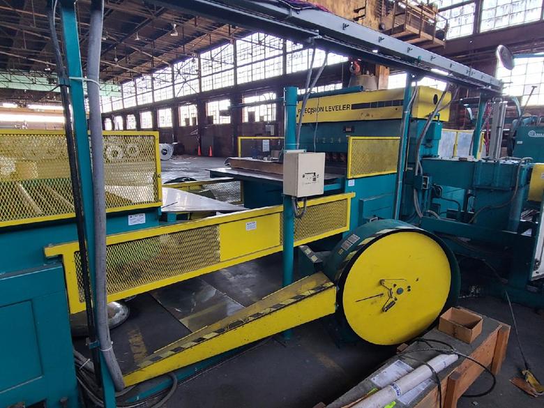 60" x .060" x 30,000Lb Iowa Precision / Herr Voss Multi Blanking Line